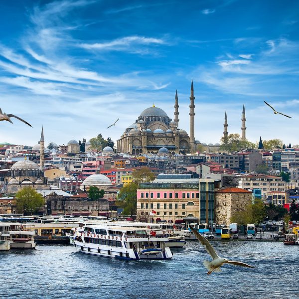 Istanbul the capital of Turkey, eastern tourist city.